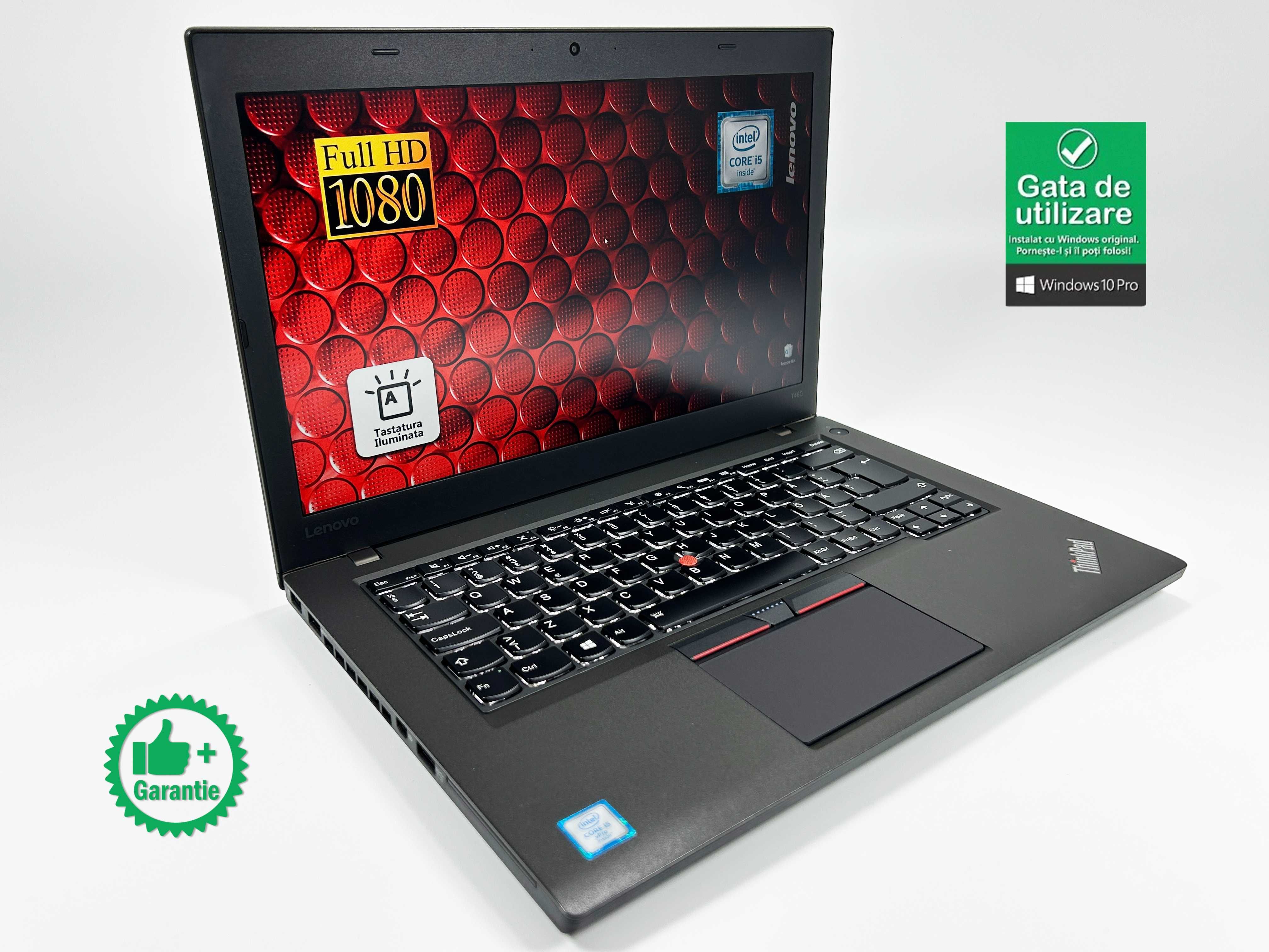 Laptop Lenovo Thinkpad i5 256GB SSD FULL HD SLIM Business CA NOU