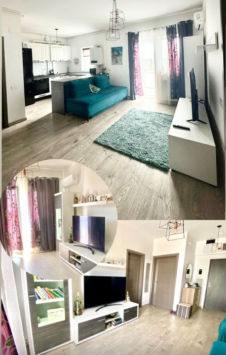 Apartament 3 camere Luceafarul•63 mp(interior+balcon)•panorama centru