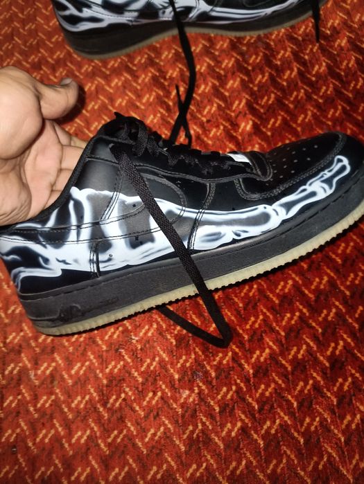 Air Force 1 low black scheleton halloween(2019)
