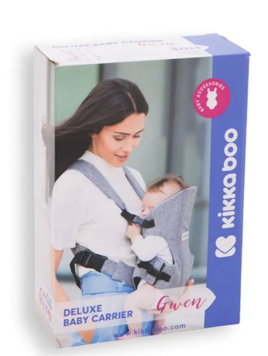 Кенгуру Gwen в сиво - KikkaBoo