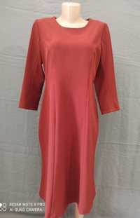Красное платье с Бурды