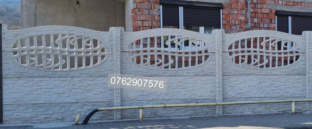 Calitate PREMIUM! Gard beton/ panouri gard Bistrița