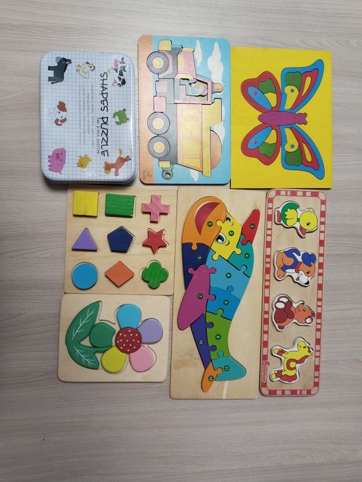 Игрушки развивающие (пазлы)