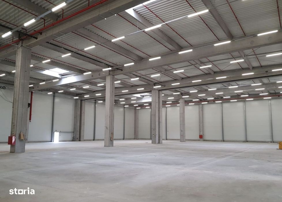 Hala 1500 mp Otopeni cu rampe si drive in, inaltime 11m