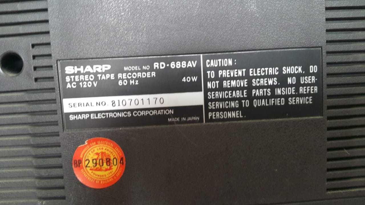 Магнитола SHARP RD-688 AV
