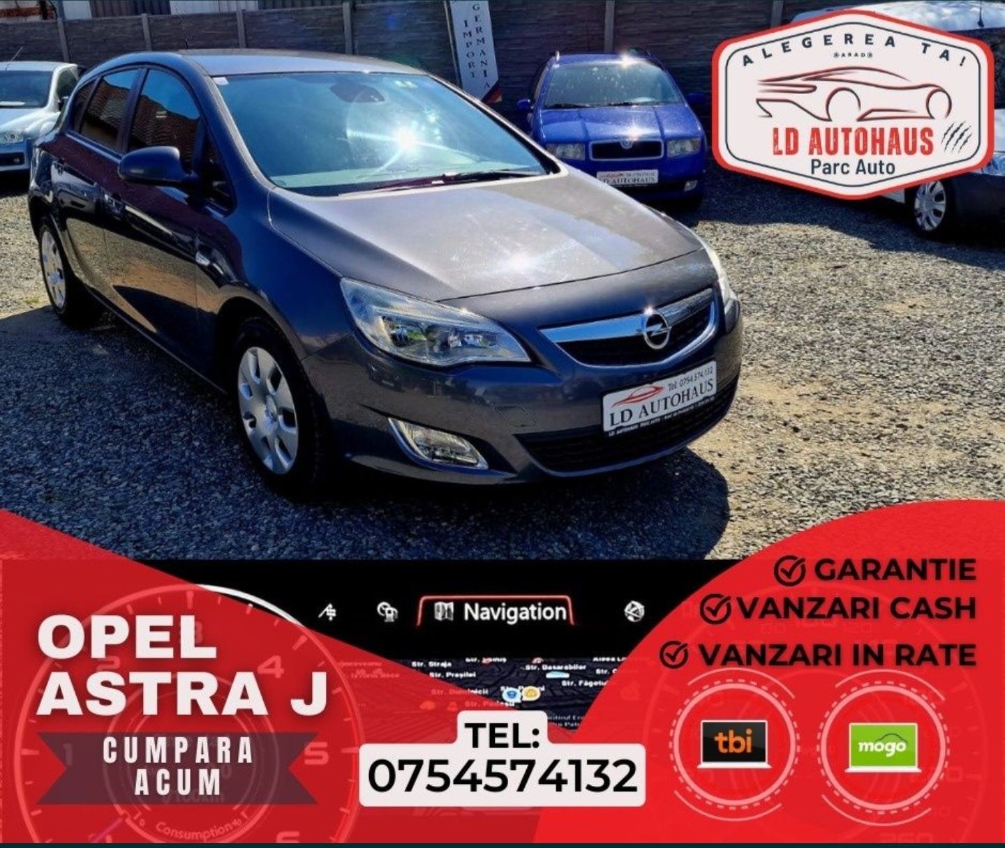 Opel Astra J 1.7 Cdti Parc Auto Rate sau Cash