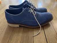 Мъжки сини велурени обувки Ted Baker