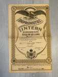 Datoria publica a Romaniei. Titlu de 1000 de lei, anul 1935