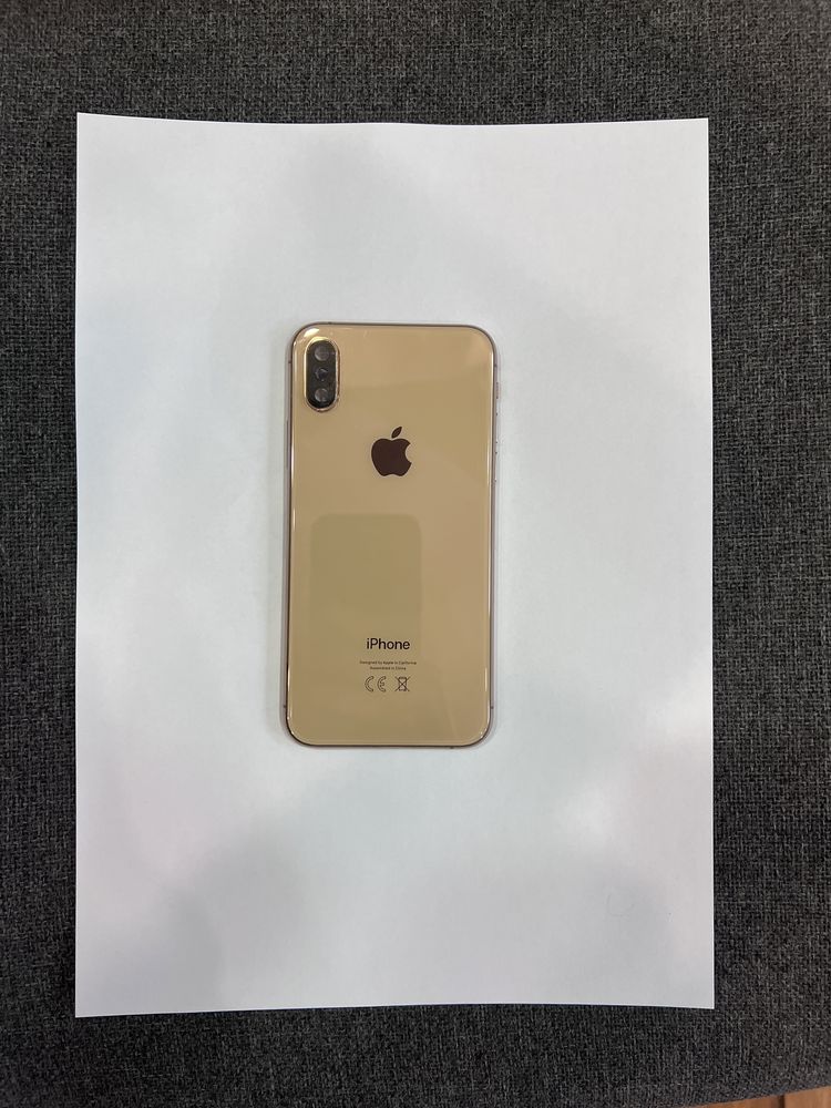 Carcasa iPhone XS Gold  , Originala