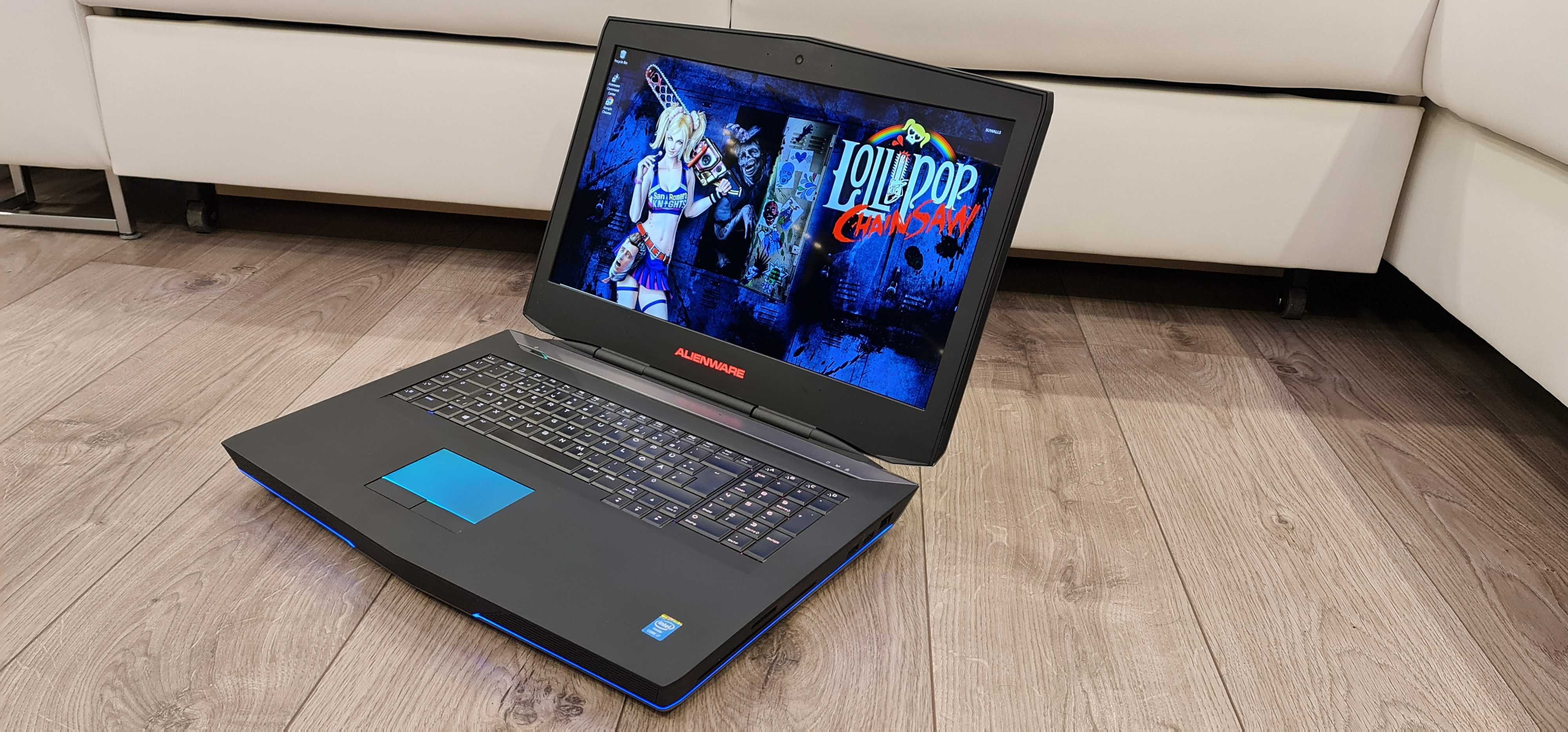 Laptop gaming ALIENWARE ,intel core i7 , 32 gb ram, 18,4 inch