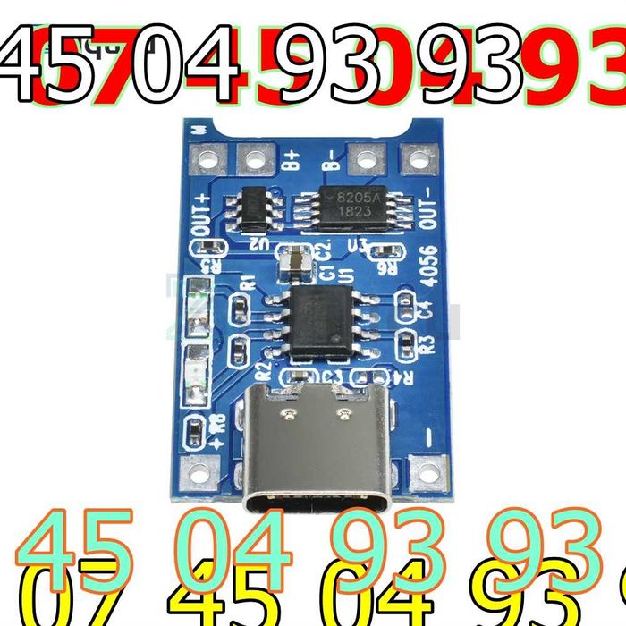 modul de incarcare 5v 1A litiu usb tip C si micro usb cu protectie NOI