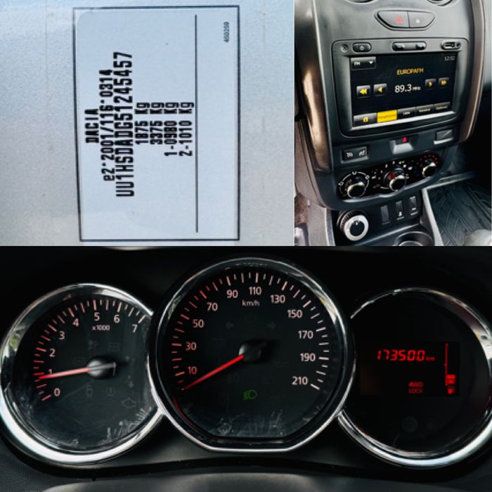 Dacia Duster Prestige, 4x4, 1.5 dci 110 cp,navigație, carlig(NU schimb