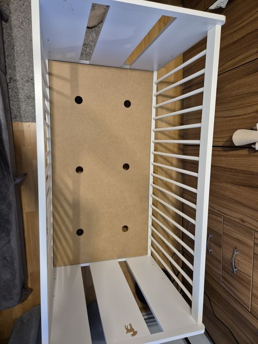 Patut bebe 120x60 cu saltea fibra de cocos