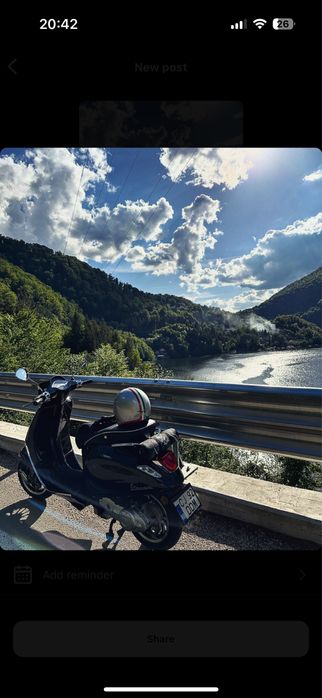 Vând Vespa Sprint 50cc, 2018, 2000 km!