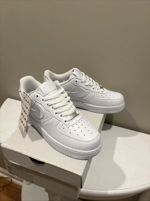 Adidasi Nike Air Force - triple white