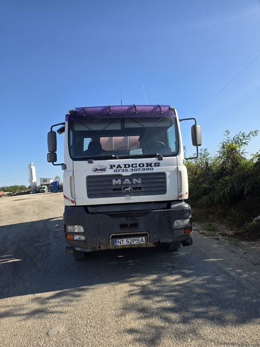 Autobetoniera Man si Pompa Beton Mercedes
