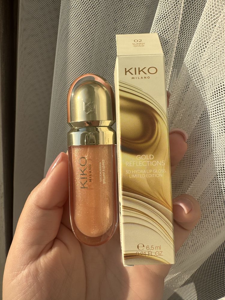Гланц Kiko Milano Кико Сенки Спирала Фон дьо тен Лак