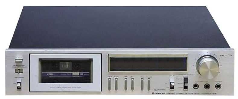 Stereo Cassette Tape Deck Pioneer CT-300, Blue Line | UsedProducts.Ro