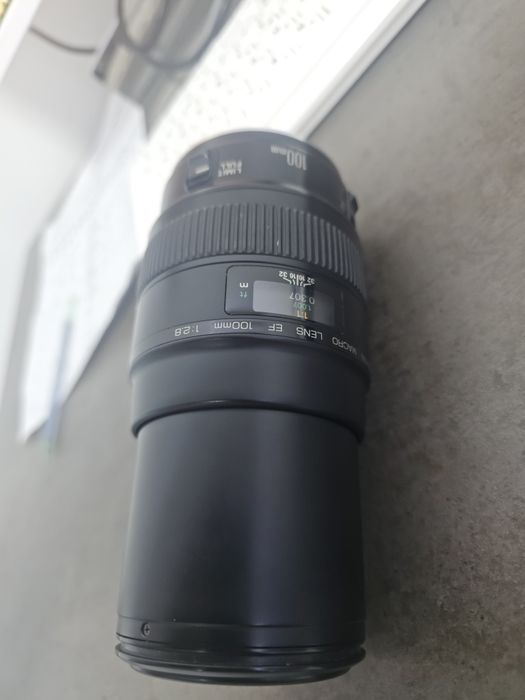 ОБЬЕКТИВ Macro НА Canon 100mm