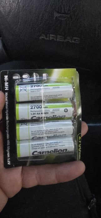 Camelion 2700, новые пальчиковые