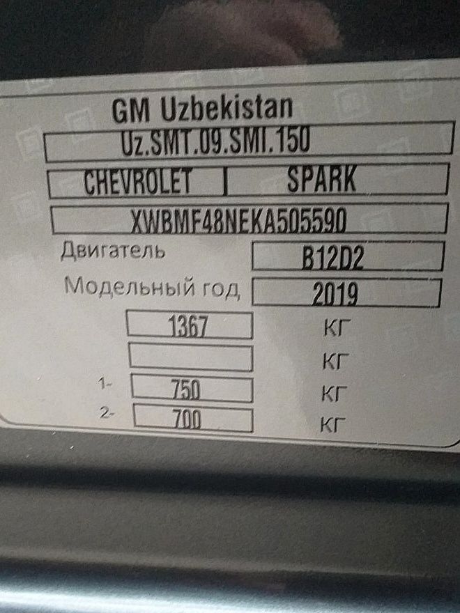 Spark 2019 mokriy asfalt
