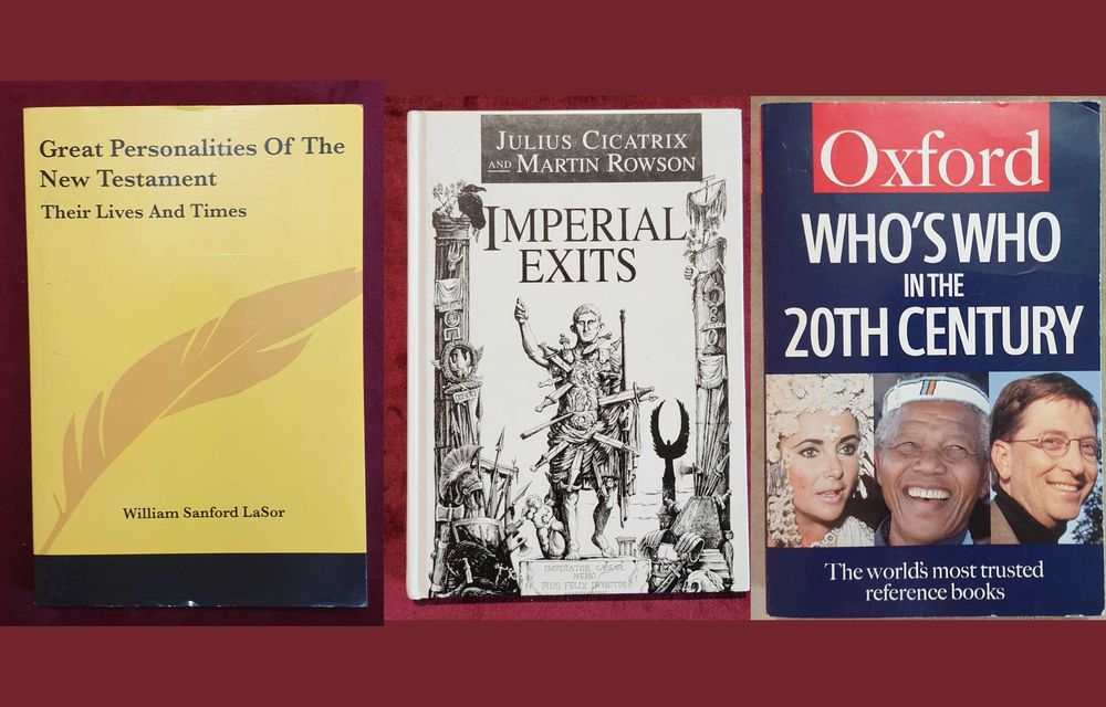 24 биографии и справочници за известни личности