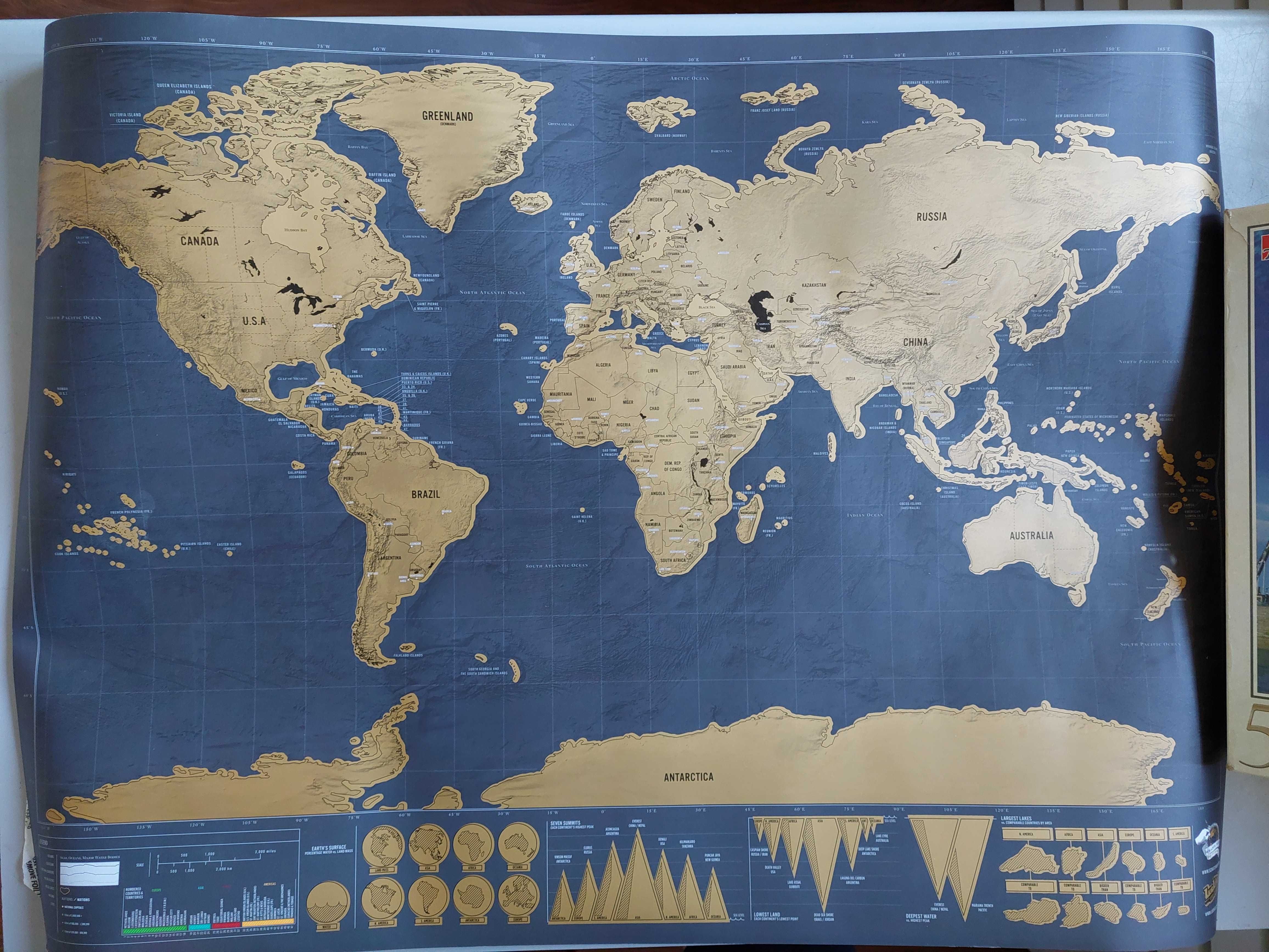Harta Lumii (razuibila)