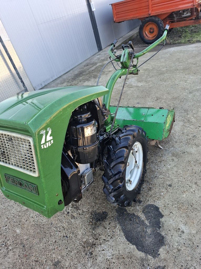 Motocultor Ferrari 72s diesel 14 cai Lombardini