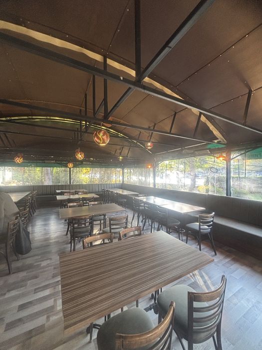 Пергола с метална конструкция