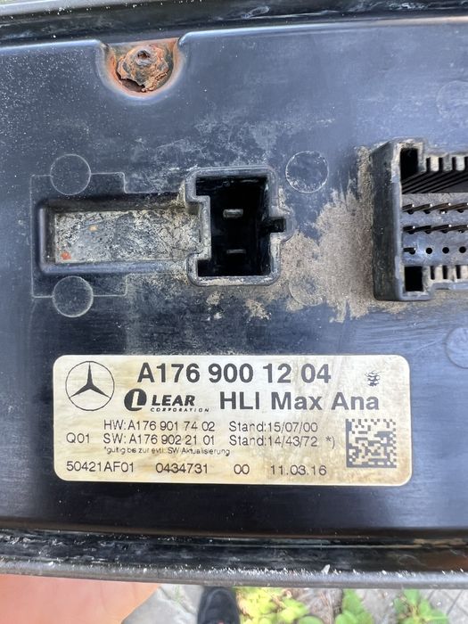 Оригинален balast модул за w176 (неработещ)