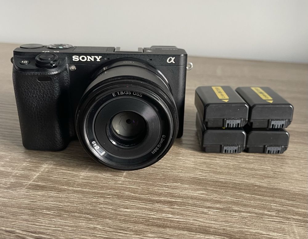 Sony a6300 + obiectiv Sony 35 F 1.8