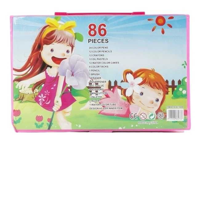 Set Pictura si desen KOMAZI® pentru copii cu 86 piese - DOAR 40 lei