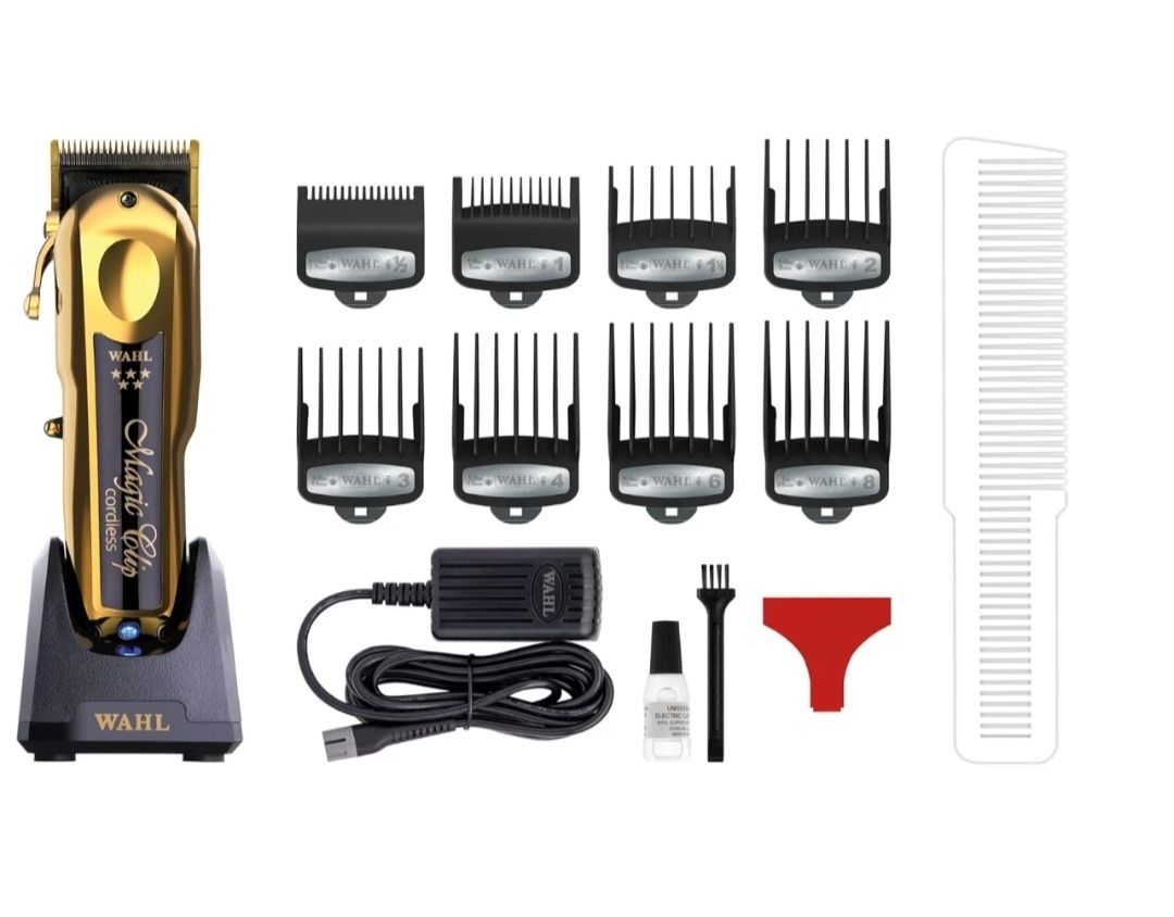 Машинка для стрижки Wahl Magic Clip Cordless Gold – оригинал, беспрово