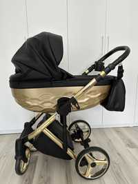 Carucior copii 3 in 1 Chantal Special Edition Gold Black Star