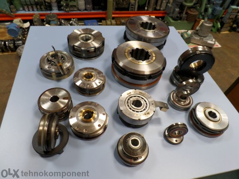 електромагнитни съединители и спирачки