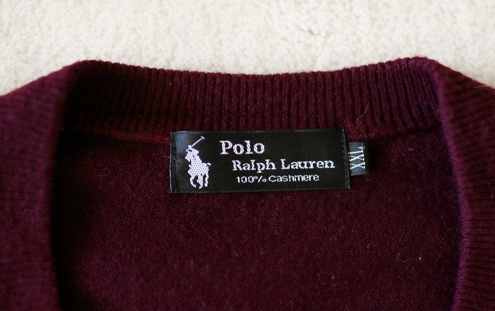 Polo Ralph Lauren 100% casmir