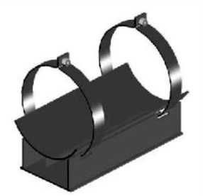 Направляющие подвижные опоры, Directing movable supports, 导向滑动支座