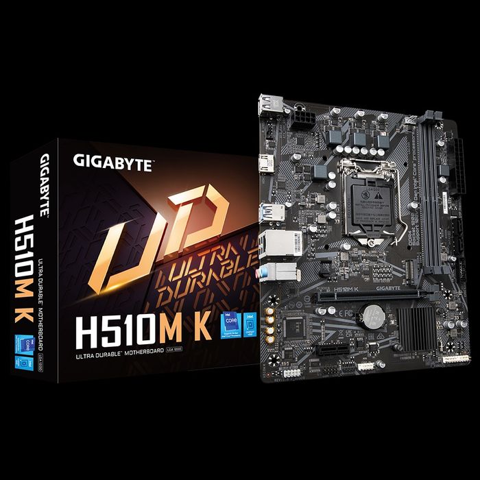 Продам материнку gigabyte h510m k для 10/11 поколения
