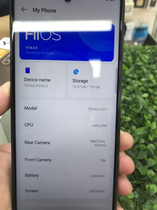 Tecno Pova 5 karobka 8+128