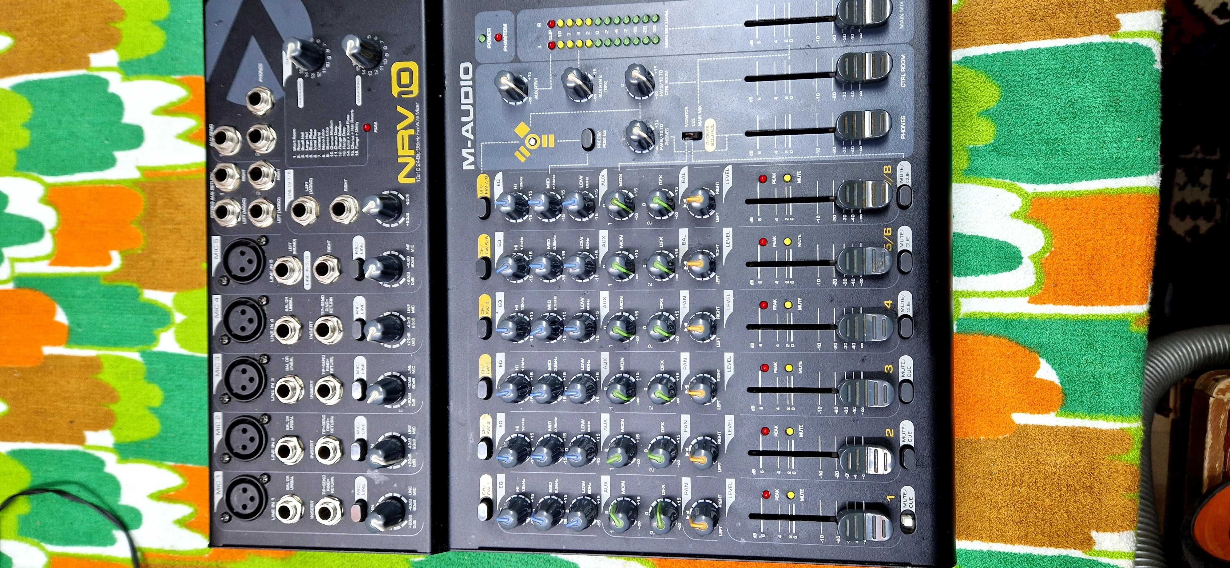 Mixer m audio nrv10