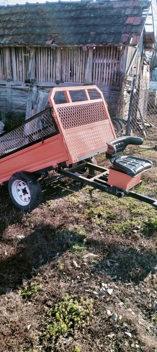 Vând remorcă basculabilă și frana că nouă