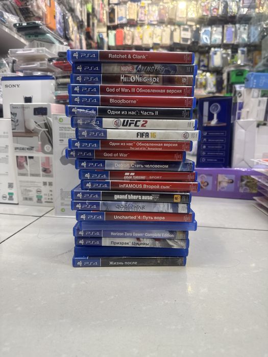 Игры PS4/PS5, продажа дисков