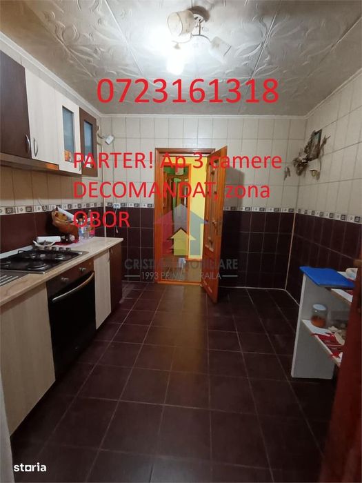 3 camere parter, STRADAL, confort 1, Obor