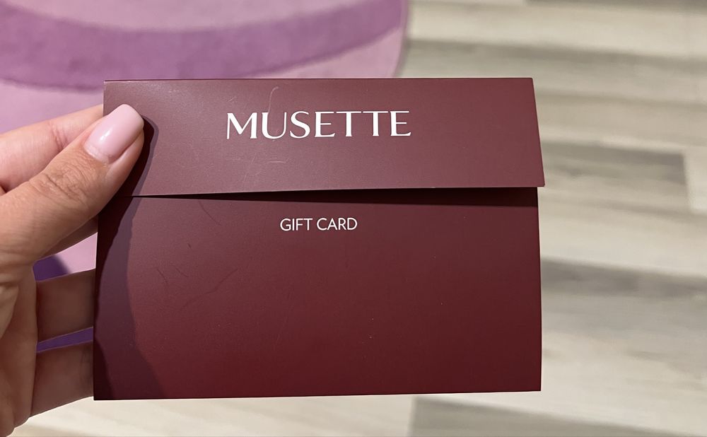 Card voucher cadou Musette 500 lei