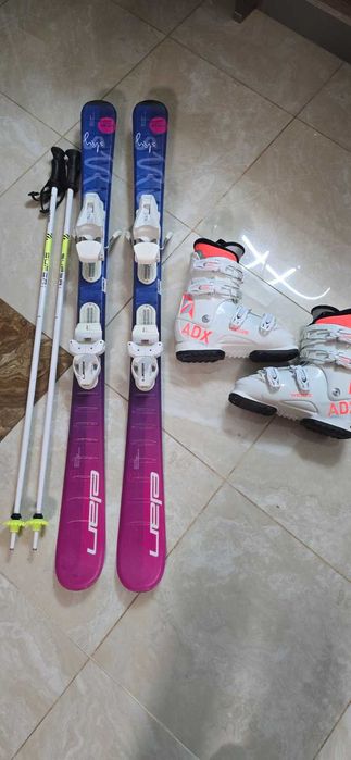 Детски ски комплект 2024г . Използвани са 15 дни!