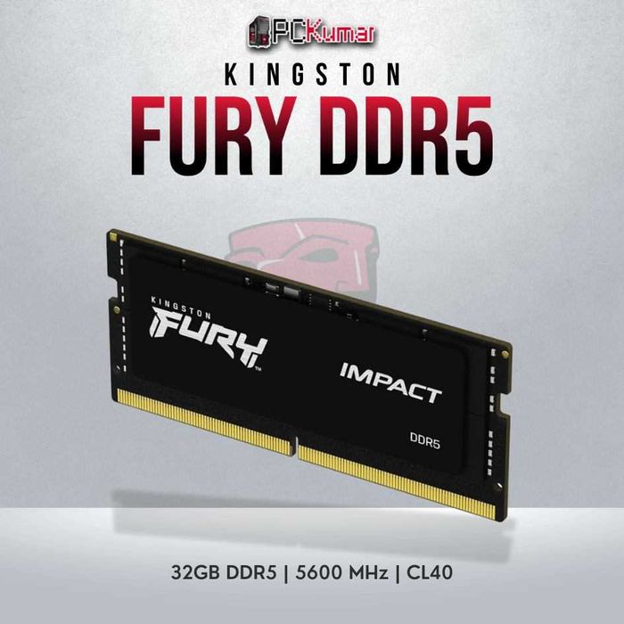 DDR5 5600Mhz 32Gb CL40 за лаптоп Kingstone Fury Impact