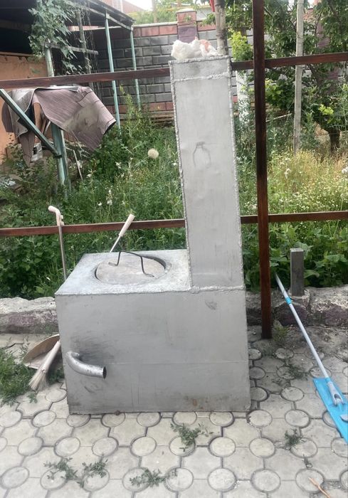 Печка сапог с титаном