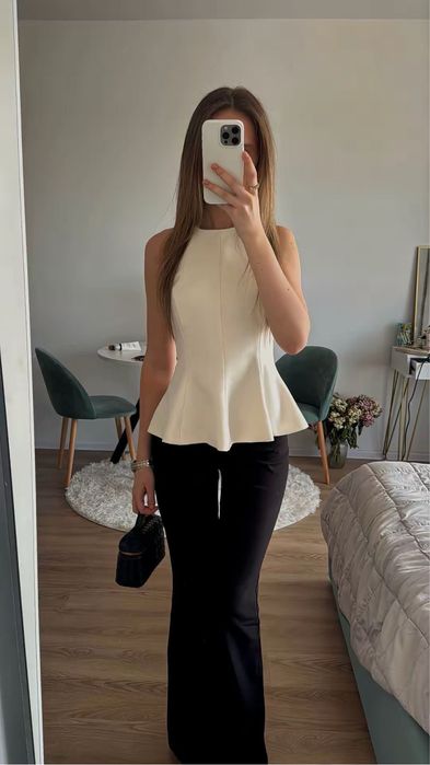 топ Зара с открытой спиной