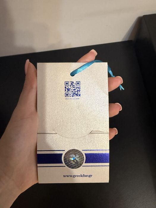 Палто от бяла норка