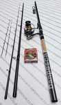 SET FEEDER PRO FL Lanseta Black Panther 3,60m + EFB5000 si 150m fir